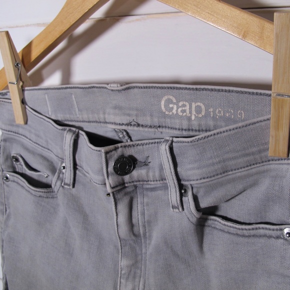 GAP 1969 Skinny Gray Jeans - Picture 5 of 13
